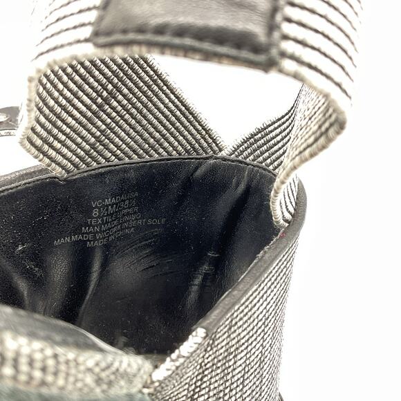 Vince Camuto Women’s Madalisa Espadrille Wedge Sandals Black Size 8.5M - Picture 6 of 10